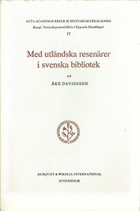 Med utländska resenärer i svenska bibliotek