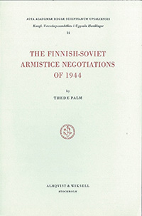 The Finnish-Soviet armistice negotiations of 1944